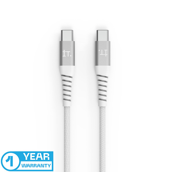 it. power conector usb c to c cable 1 2 m white1 1