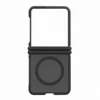 samsung z flip8 hybrid shield magnet case black 1